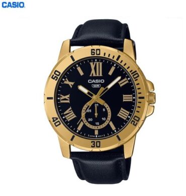 Casio montre pour homme bracelet cuir