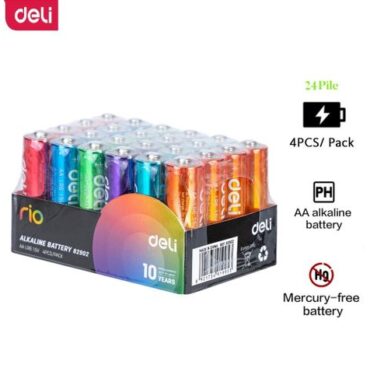 Deli Lot de 24 Piles AAA alcaline LR03 AAA