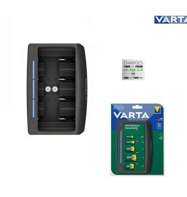Varta chargeur de piles AA, AAA, C, D et 9 V