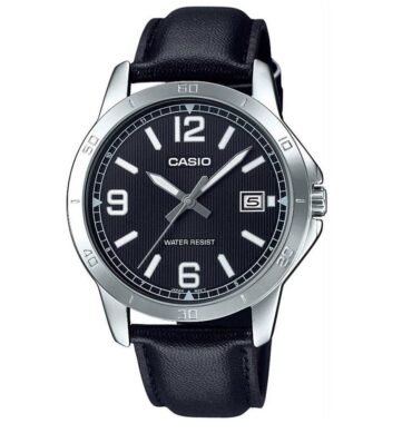 Casio montre Homme Analog Bracelet cuir