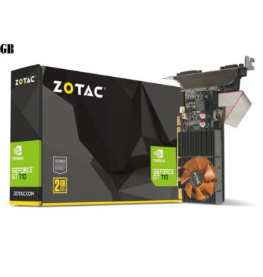 Zotac carte graphique 2GB Nvidia DDR3 GEFORCE GT710
