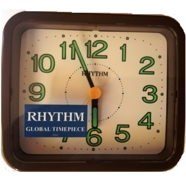 Rhythm Reveil analogique alarme sonore Snooze