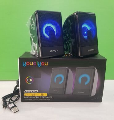 youaiyou Haut Parleurs G200 Stereo Speakers multimédia Pc