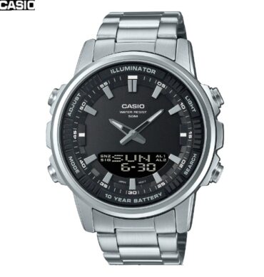 Casio montre pour homme bracelet métal-amw-880d-1avdf