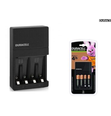 Duracell chargeur Rapide Cef14 4Heures avec piles rechargeables