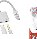 wisdomup Adaptateur USB C vers Jack Ecouteur 3.5mm Audio Casque Chargeur USB-C