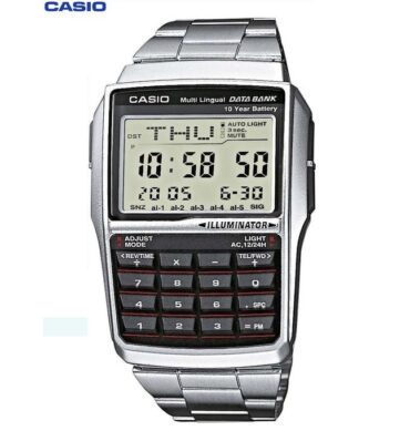 Casio Montre numérique Homme Data Bank Calculator acier inoxydable-DBC-32D-1ADF