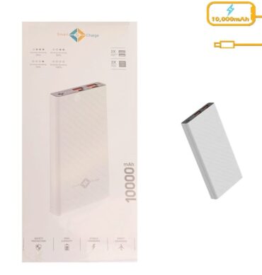 Power Bank 10000mAH chargeur de téléphone entrée micro USB double USB et Usb type C charge rapide