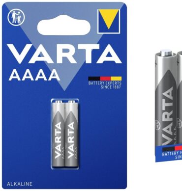 VARTA 2 Piles Alcalines AAAA // Pour Petits Appareils électroniques Pointeur Laser