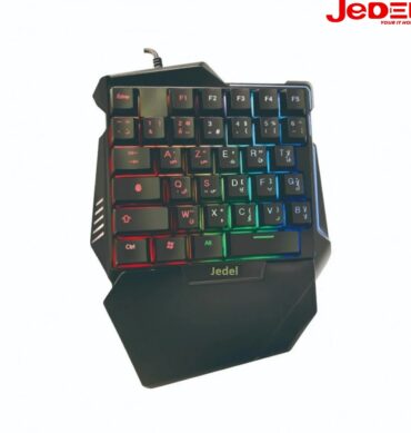 Jedel Clavier a une main Clavier Gamer Gaming, Mini Clavier de jeu