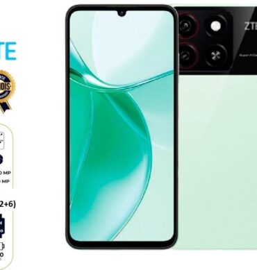 Zte Smartphone gsm 4G Blade A35 - 64GB -RAM 6GB (2+4) - 6.75" - 8MP/5MP-Dual Nano SIM-5000mAh-clover green