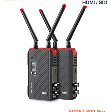 SWIFT CVW 800Pro sans Fil émetteur vidéo récepteur HDMI SDI HD 1080p60Hz écran OLED pour iPad Smartphone Moniteur Caméras DSLR pour Vlog Live Streaming.