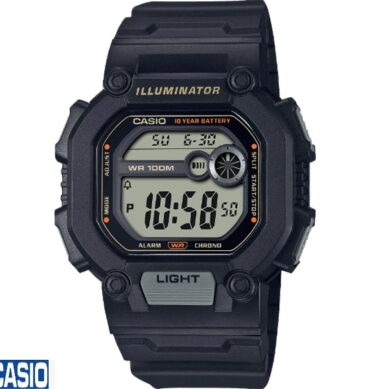 Casio Montre Homme Bracelet en plastique Pile 10 ans Étanche WR100M-w-737hx-1avdf