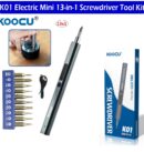 Koocu Jeu de tournevis electriques de précision Performant haute qualite K01 13 en 1 (forme de stylo, facile à saisir