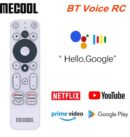 Mecool telecommande vocale de remplacement pour KM2, pour boîtier TV Android Smart TV Box Remote/TV Stick