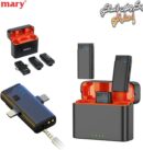 Jmary Microphone Lavalier Sans Fil Professionnel MW-16 – Double Micro 2.4GHz pour mobile et appareil photo