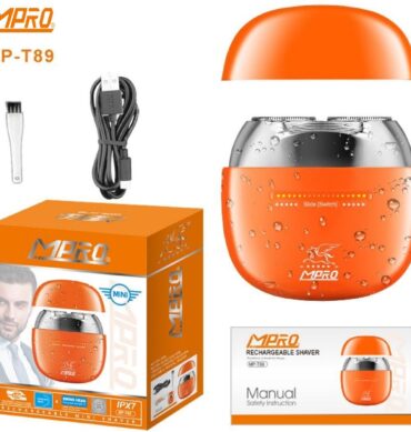 Mpro Rasoir MP-T89 innovation puissance et durabilité rechargeable étanche