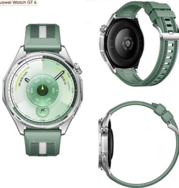 Huawei Watch GT 6 GPS 46mm Montres connectées Écran AMOLED de 1,47 Pouce, Jusqu'à 21 Jours d'autonomie, Cyclisme de Niveau Professionnel, Compatible avec iOS et Android