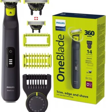 Philips Rasoir electrique OneBlade Pro 360 QP6542/15 pour le visage et le corps 14paramètres de longueur
