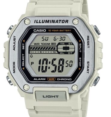 Casio Montre Homme Numerique Bracelet en résine Autonomie de la pile : 10 ans Étanche à 100m-mwd-110h-8avdf