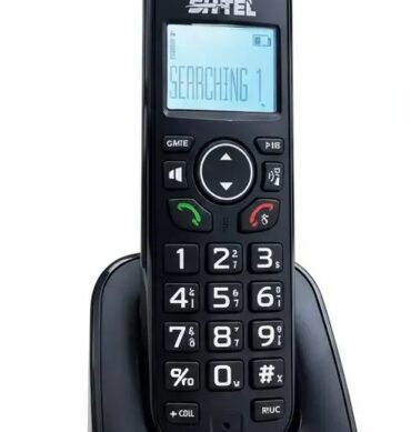 Shtel Telephone Fixe Numérique Sans Fil –Portée 300m & Mains Libres grandes Touches SG-1662