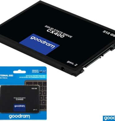 Goodram Disque Dur interne SSD CX400 SATAIII 3D NAND Gen2 512Go/gb
