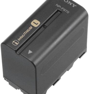 Super Batterie de remplacement Compatible pour Sony NP-F970 Li-ION 6600Mah caméras professionnelles,projecteurs LED