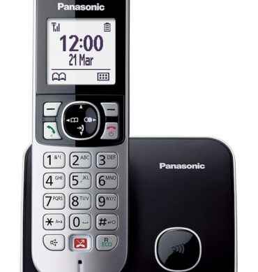 Panasonic Telephone sans fil numérique Haut parleur blocage les appels indésirables identification de l'appelant-KX-TG6851
