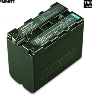 Pisen Batterie haute Qualite de remplacement Compatible pour Sony F970 Li-ION 7500Mah caméras professionnelles,projecteurs LED