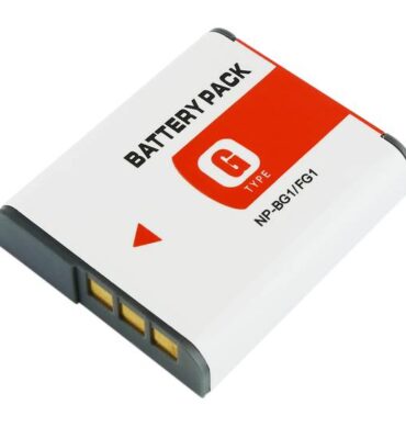 Batterie remplacement lithium-ion rechargeable Sonyy NP-BG1 de type G pour appareils photo numériques Sony série W