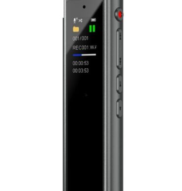 Philips Enregistreur vocal VTR5260 16 Go/Gb, écran couleur 0,96 pouce, stylet de traduction vocale en temps réel par IA - Noir