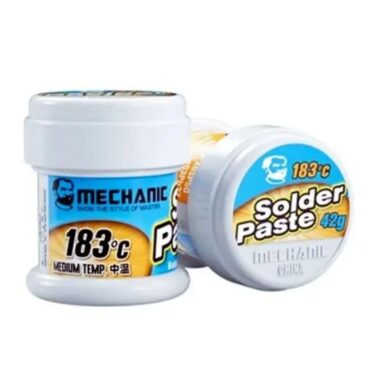 Mechanic Pate à souder PPD XG50 183° C 35 g -Idéale pour la réparation de circuits imprimés et de BGA